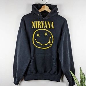 Vintage Nirvana Hooded Sweatshirt